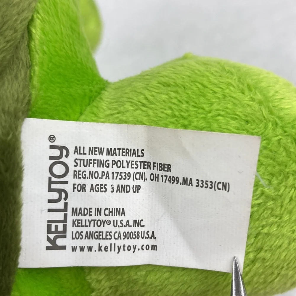 Kellytoy Sugar Loaf Green Turtle Force Plush Toy Medic 10” NWT